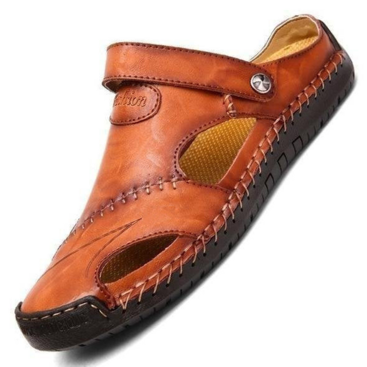 Charles™ | Ortopædiske lædersandaler