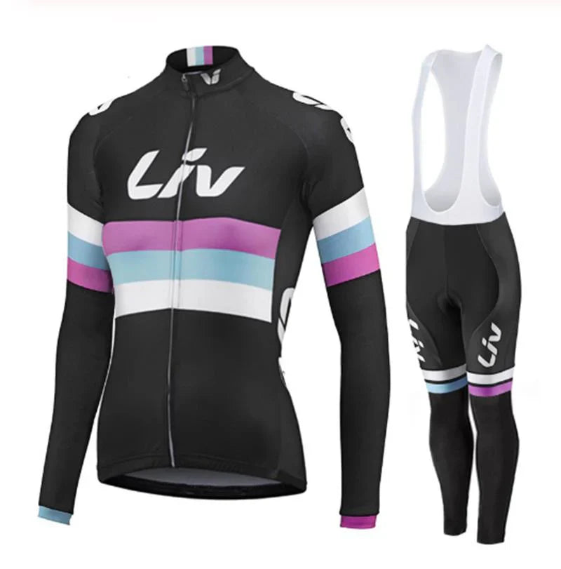 LIV V2 – PRO vintercykelsæt til kvinder med bib shorts