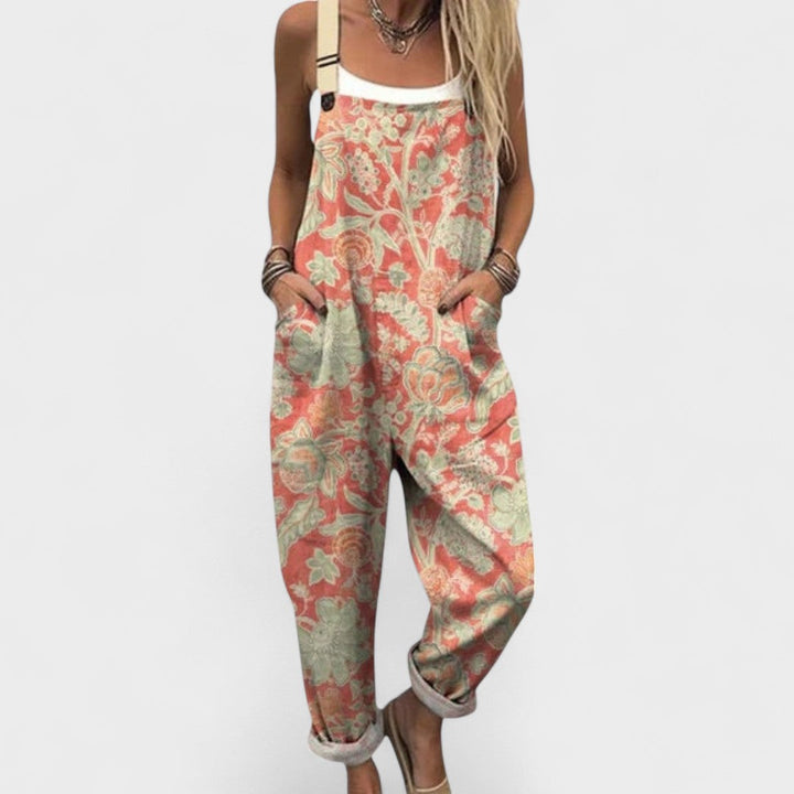 KARLA | Vintage kjole med blomster