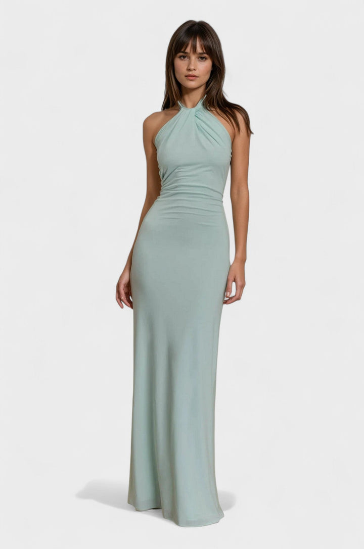 BENEDICTE | Halter Maxi kjole