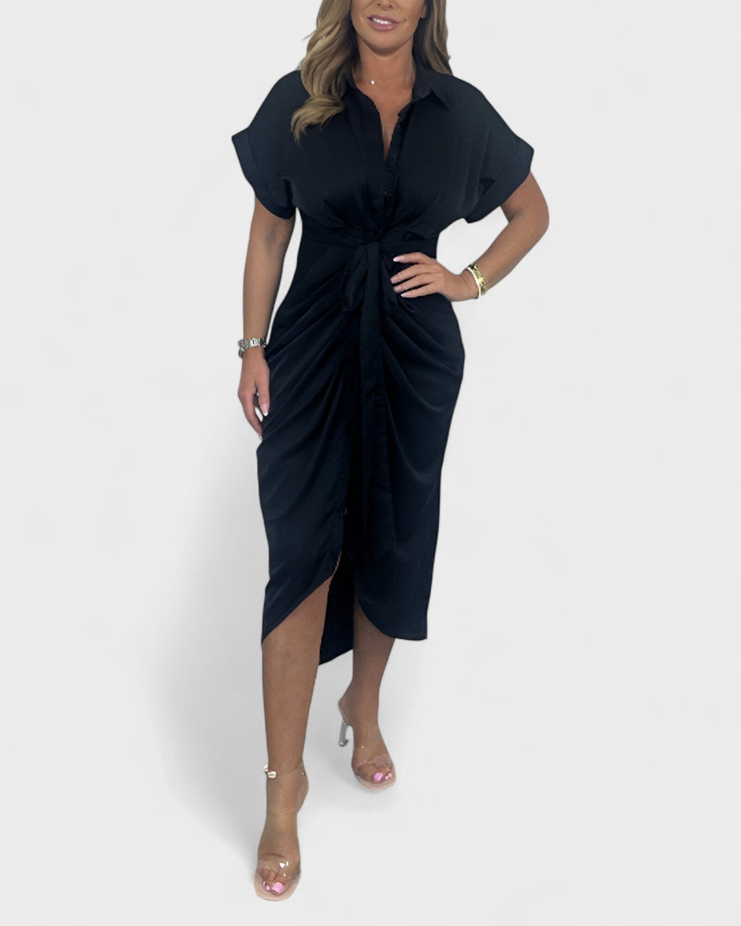 NOA | Elegant plisseret kjole