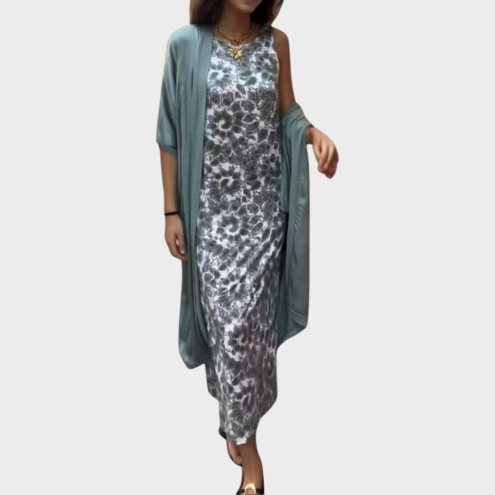 MONA | Elegant kjole med cardigan