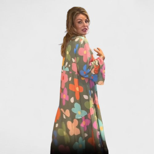 DIANA | Elegant blomsterkjole