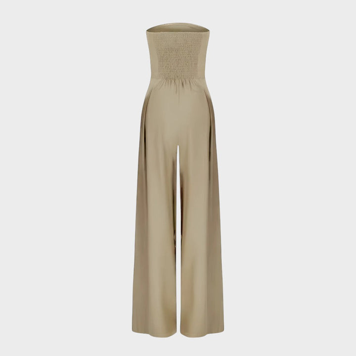 CLARA | Stilfuld stropløs jumpsuit