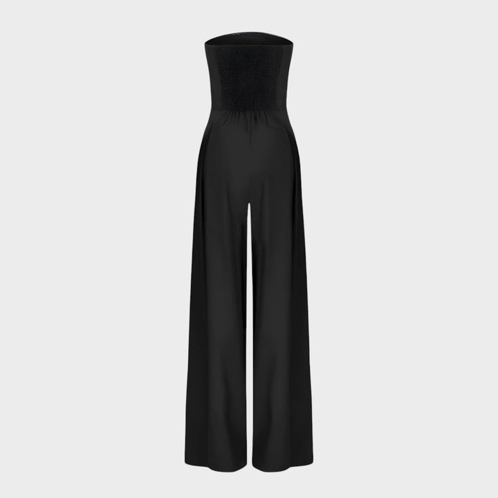 CLARA | Stilfuld stropløs jumpsuit