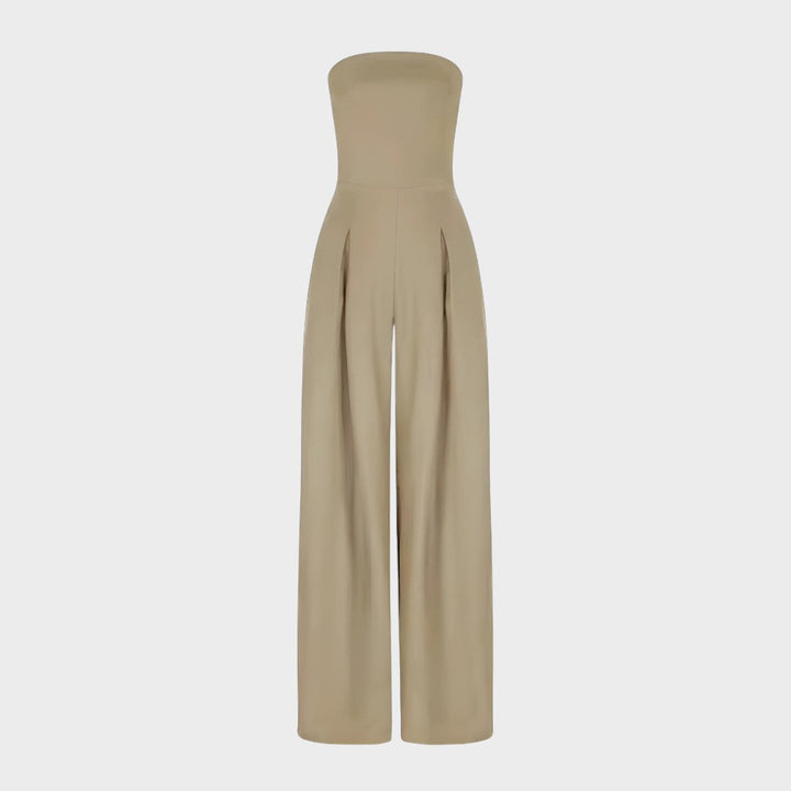 CLARA | Stilfuld stropløs jumpsuit