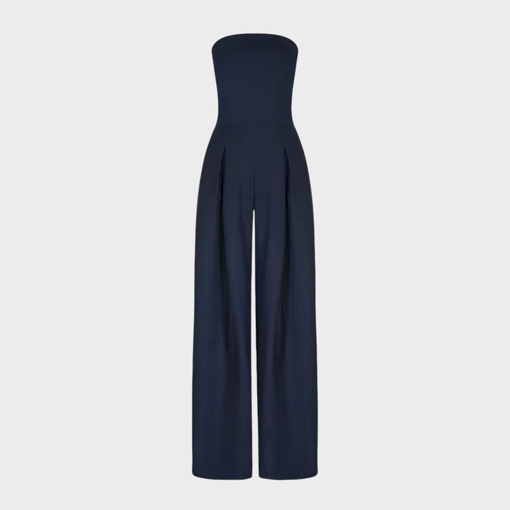 CLARA | Stilfuld stropløs jumpsuit