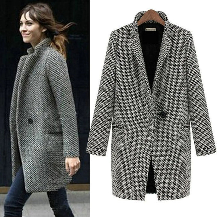 Zenya™ | Elegant Lang Frakke Til Damer