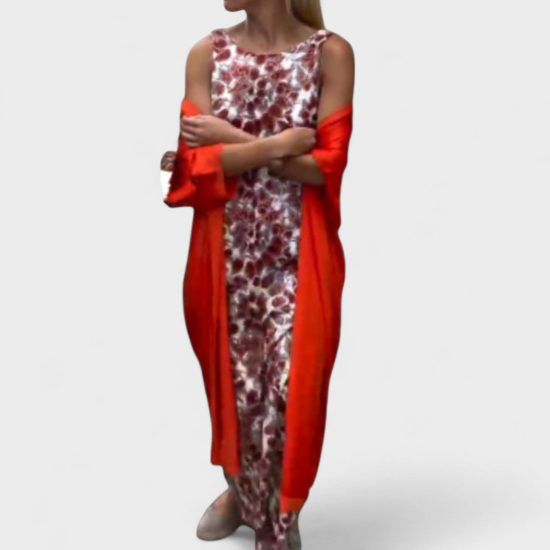 MONA | Elegant kjole med cardigan