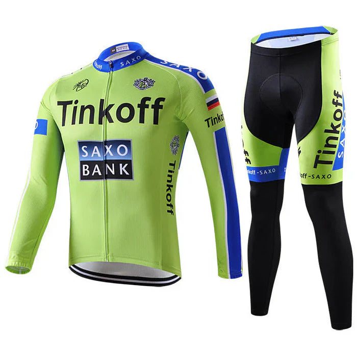 Professionel cykeltrøje med lange ærmer
