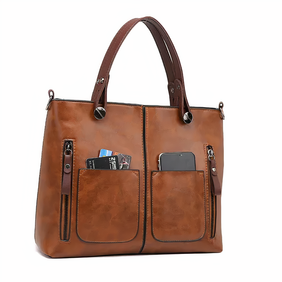 Lila™ | Skuldertaske i luksuriøs finish