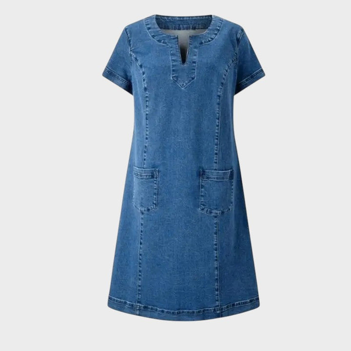 HENNY | BLØD DENIM KJOLE
