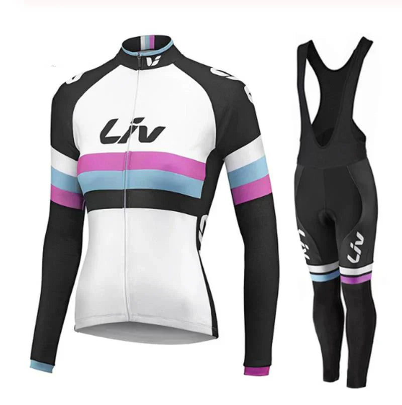 LIV V2 – PRO vintercykelsæt til kvinder med bib shorts