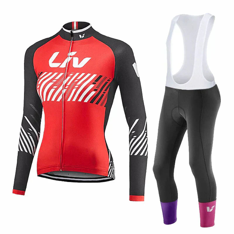 LIV V2 – PRO vintercykelsæt til kvinder med bib shorts