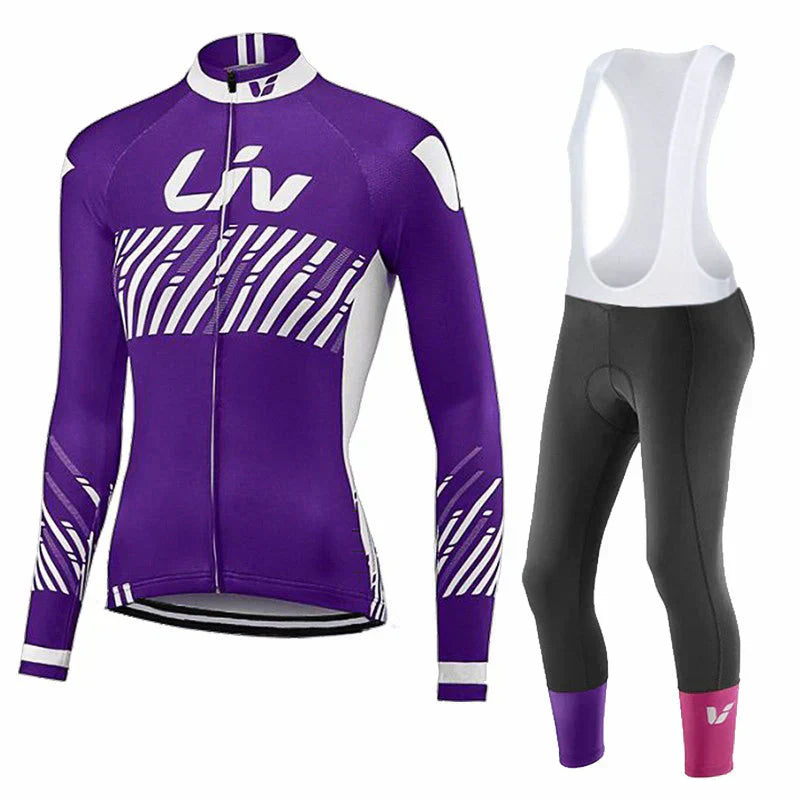 LIV V2 – PRO vintercykelsæt til kvinder med bib shorts