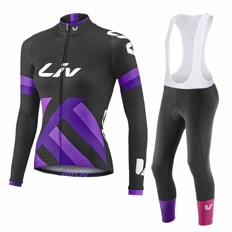 LIV V2 – PRO vintercykelsæt til kvinder med bib shorts