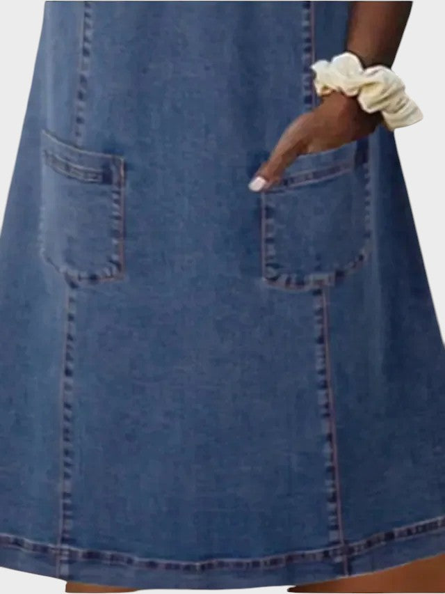 HENNY | BLØD DENIM KJOLE