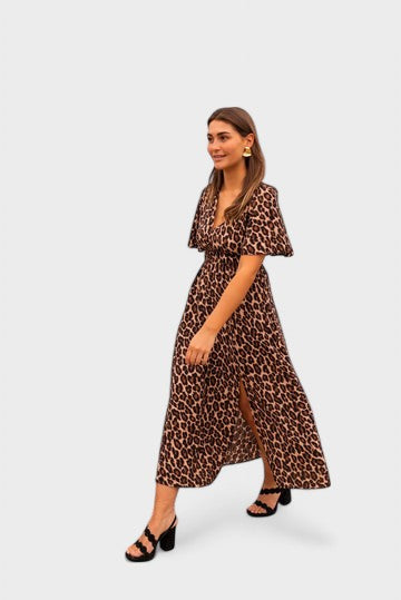 INGE | LEOPARD-MAXIKJOLEN