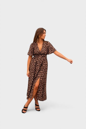 INGE | LEOPARD-MAXIKJOLEN