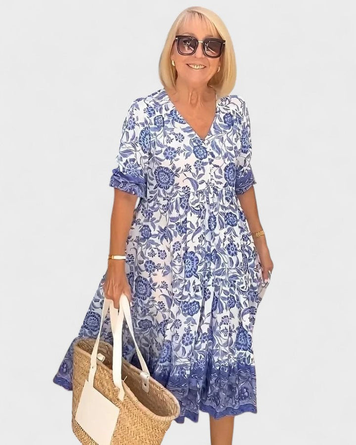 CELINA | Elegant og behagelig sommerkjole