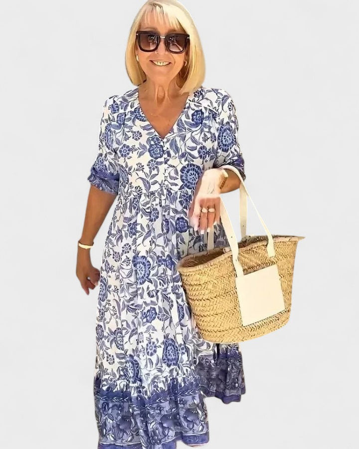 CELINA | Elegant og behagelig sommerkjole