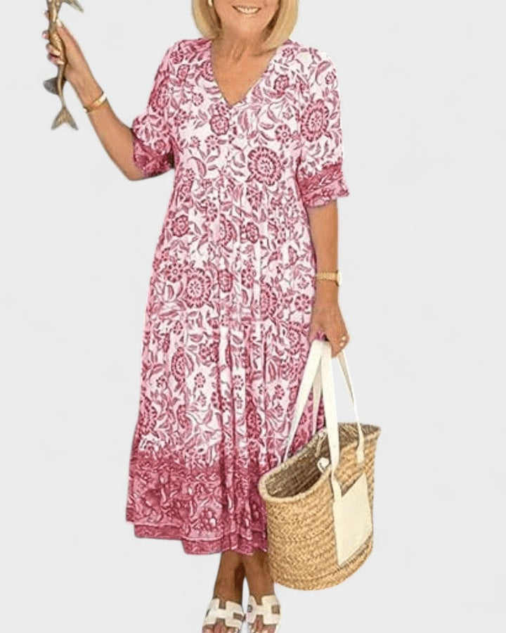 CELINA | Elegant og behagelig sommerkjole
