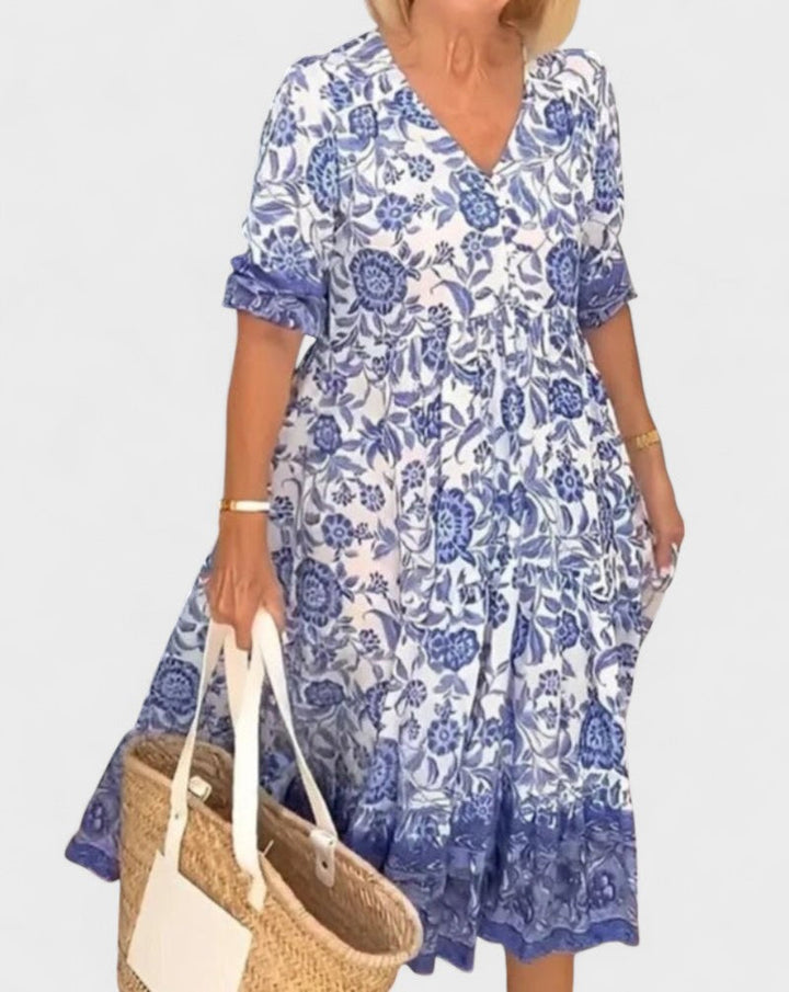 CELINA | Elegant og behagelig sommerkjole