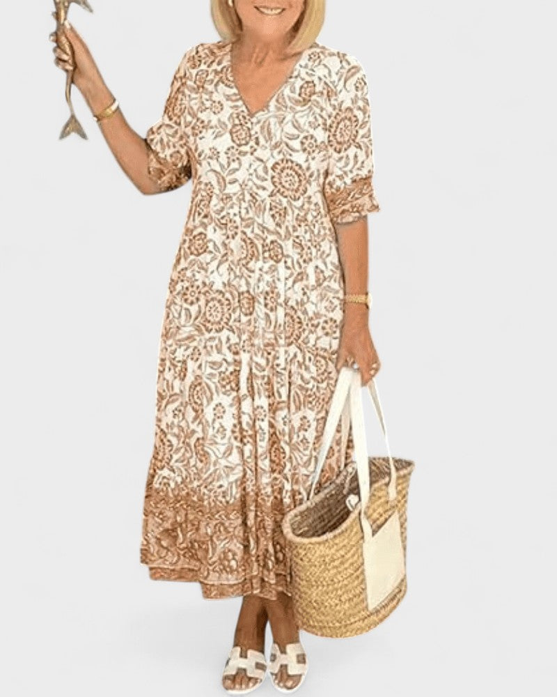 CELINA | Elegant og behagelig sommerkjole
